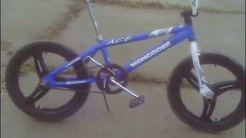 2002 Mongoose Ace With Different Mag Wheels On It
