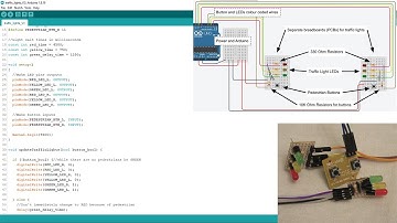 Traffic Lights - using if/else statements - Arduino
