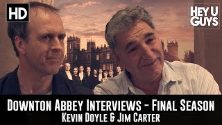 Kevin Doyle & Jim Carter Exclusive Interview - Downton Abbey