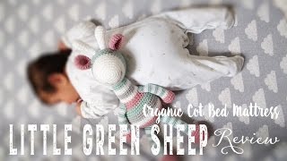 the little green sheep waterproof cotbed mattress protector