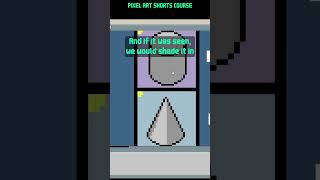 Pixel Art Basics - Shading a Cone