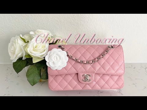 Chanel 2021 Unboxing - 21P Pink Flap Bag vs 20A Pink Coco Handle 