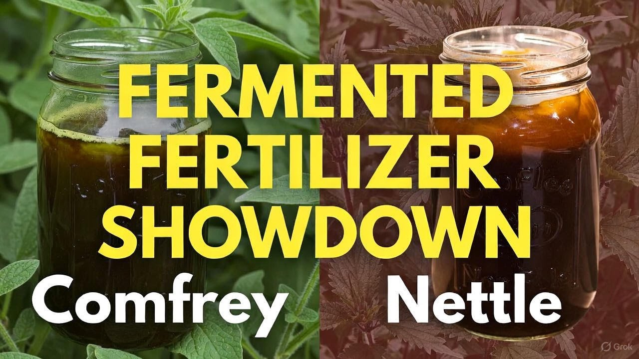 ОКОПНИК против КРАПИВЫ: секретная битва удобрений, которая изменит всё в вашем саду!»