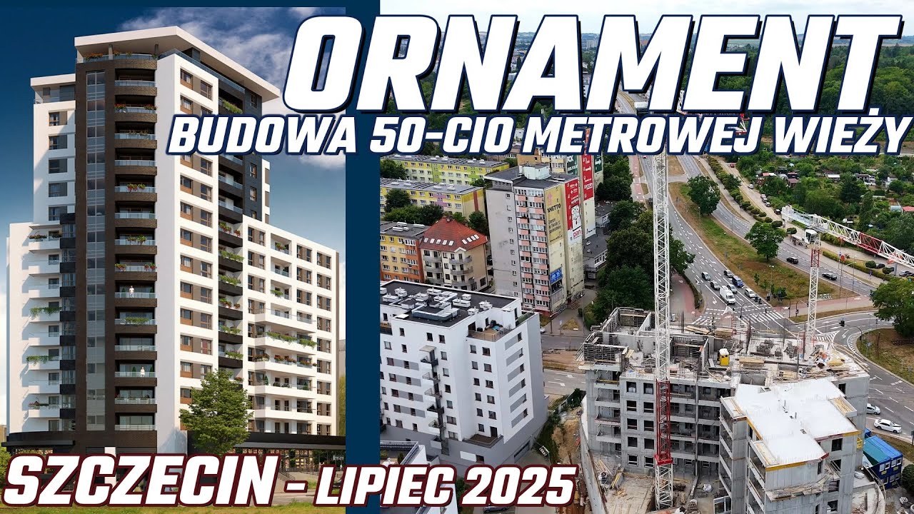 Ornament: Budowa 50-metrowej wieży w Szczecinie