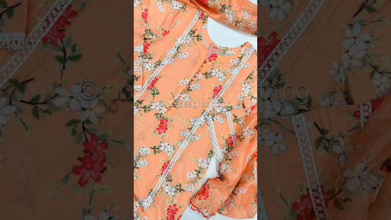 Joint Lace Kurti Neck Design 2025 