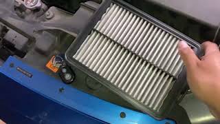 How to Change Scion ia 2016, Toyota yaris ia 2017 -2020 Engine Air Filter