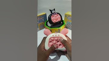 Playing push game rabbit, pop it elektrik, push game challenge, asmr, #popit #toys