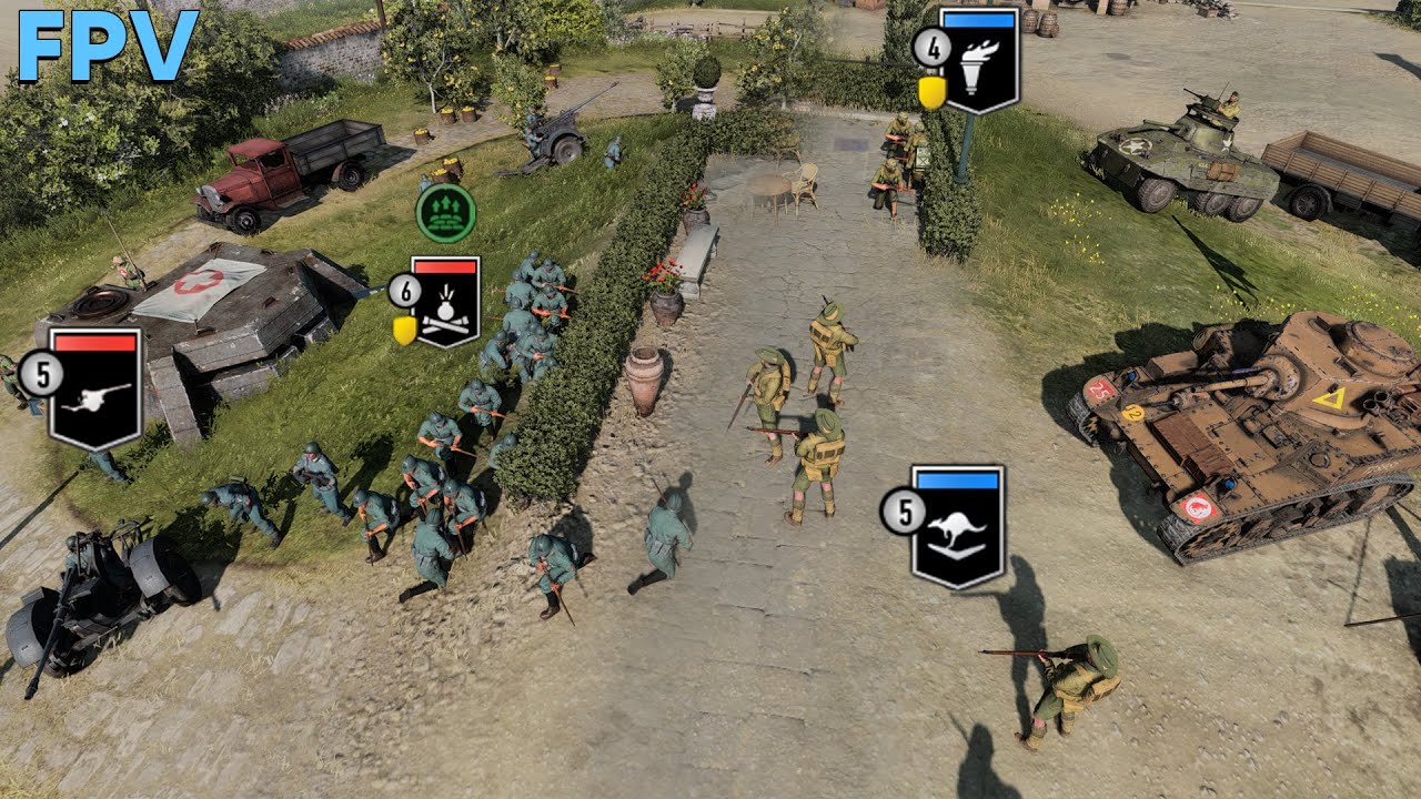 COH3 FPV Same guy doing coastals on the same map... but I change factions