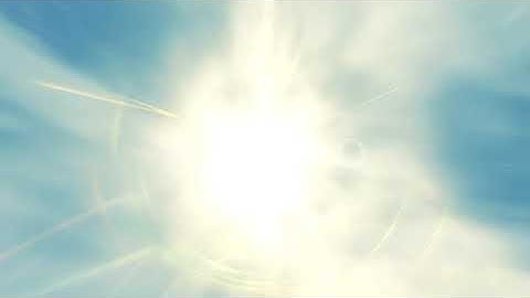 Heavenly Holy Light Background - Blue White - Stock Video