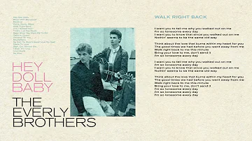 The Everly Brothers - Walk Right Back (Official Audio)