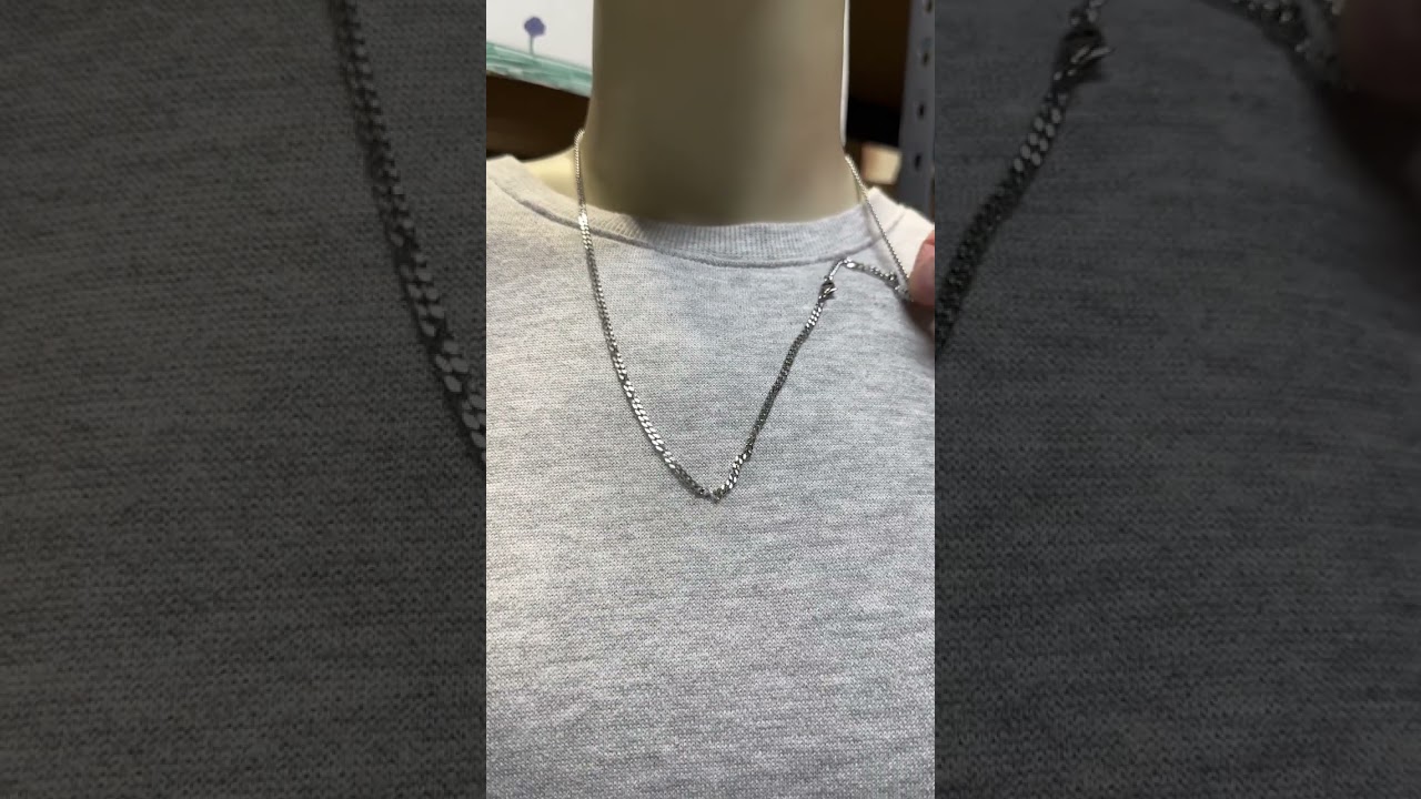 24" bad stainless steel chain 