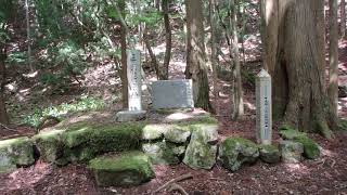 後南朝の史跡　三之公行宮跡　奈良県川上村