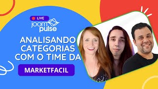 Analisando categorias para aumentar suas vendas (Live completa Joom Pulse e @market-facil)
