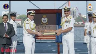 Commissioning of INS IKSHAK @ Naval Base Cochi 