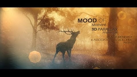 Mood Of Moments Parallax Opener (After Effects Template)