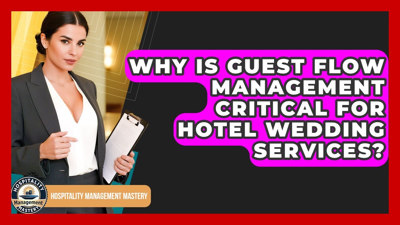 Why Is Guest Flow Management Critical For Hotel Wedding Services? - Hospitality Management Mastery