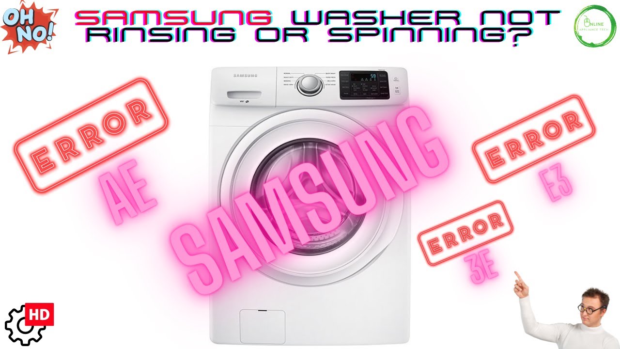 Samsung Washer Not Rinsing or Spinning? Learn How to Troubleshoot the Right Way!