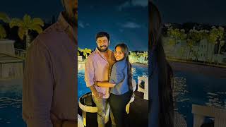 Siragadikka Aasai Serial Actress Rohini Salma With Her Hubby Arun