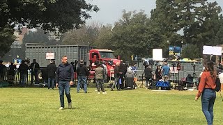 They cleaned the Students Camp at UCLA Campus