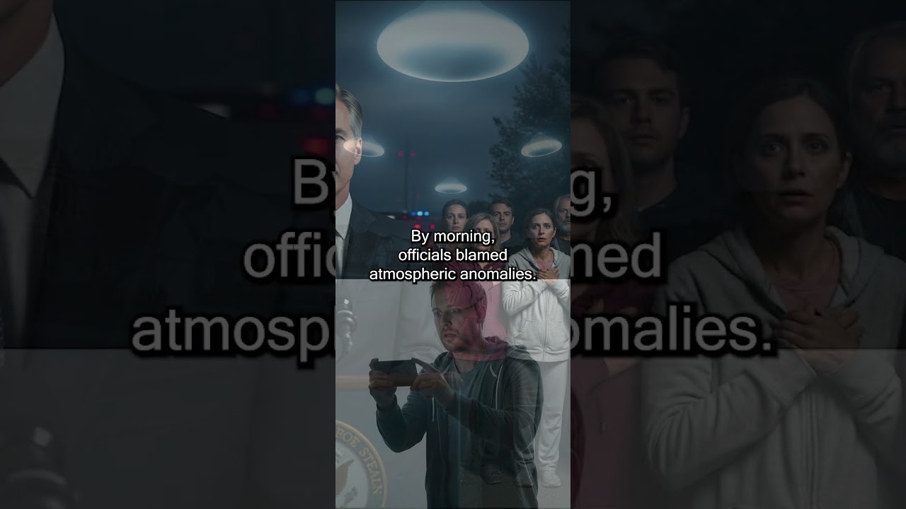Real Cases: When Strange Lights Fill the Night Sky #UFO #unexplained  #terrifyingtales #horror