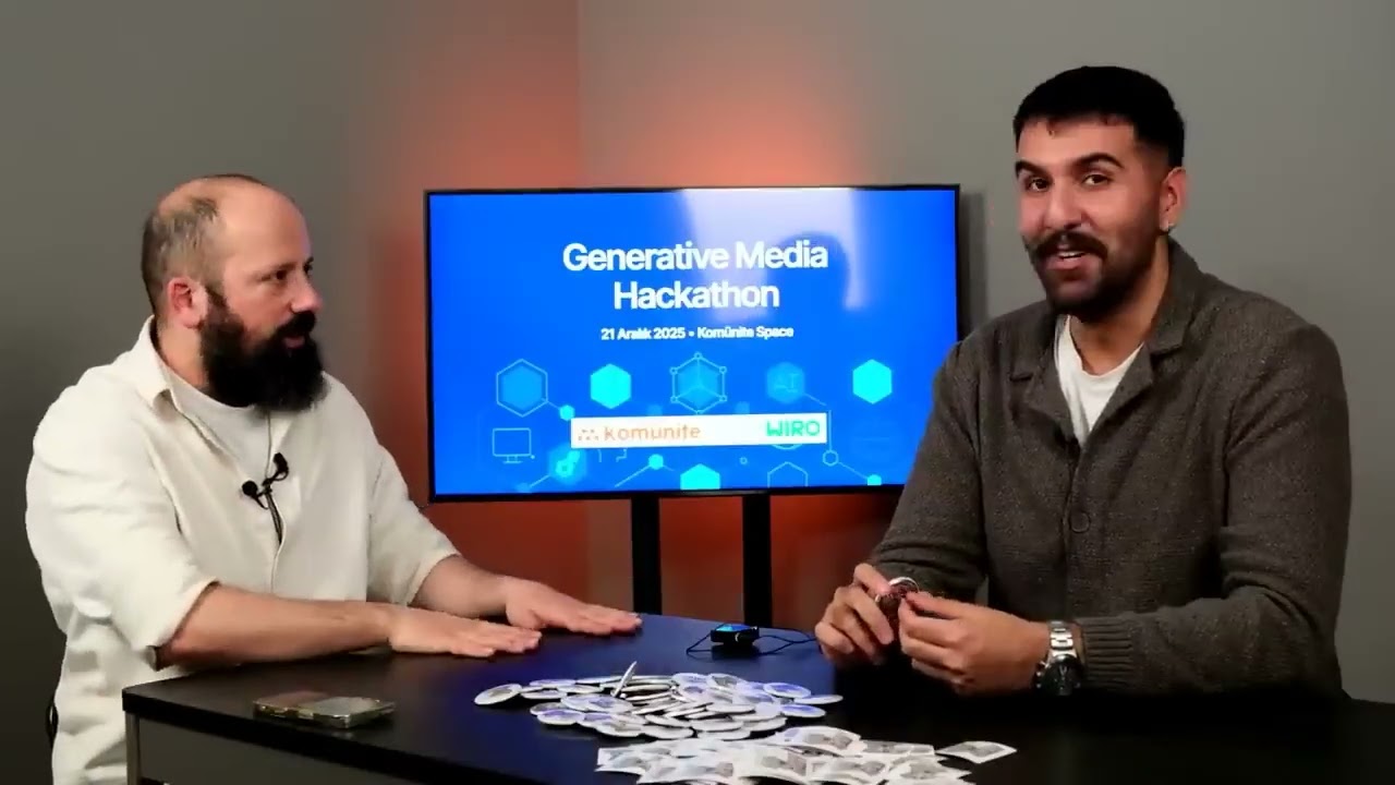 Generative Media Hackathon #1: Fatih Güzel ile Röportaj