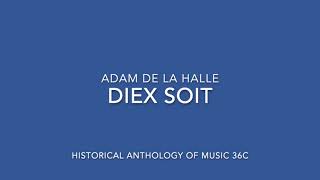 Diex soit Adam de la Halle HAM 36c