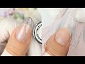 PRZEDŁUŻANIE PAZNOKCI ŻELEM krok po kroku MIGDAŁ | Gel nails step by step