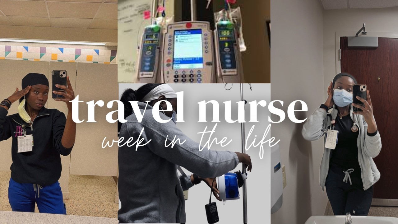 ✨come to work with me as a travel nurse on contract 4 12 hr shift | day in the life🌟