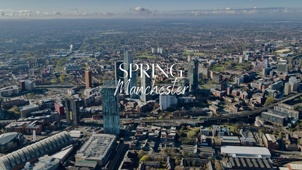 Manchester Spring 2021 (4K HDR DJI Mavic) - YouTube