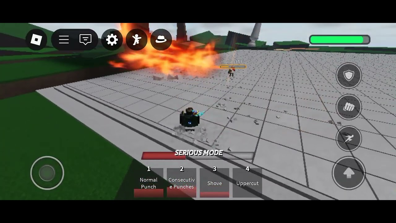 playing tsb with my friend - YouTube