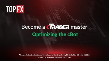 Become cTrader Master - part 38 - Optimizing the cBot