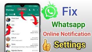 Fix Whatsapp Online Notification Settings screenshot 4