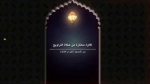 (ماتيسر من سورة آل عمران)    تلاوة فضيلة الشيخ د. خالد بن علي الغامدي من صلاة التراويح 4 رمضان 1439ه