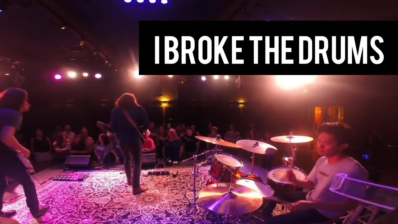 I BROKE THE DRUMS IN WINCHESTER, VIRGINIA/Southern Hallelujah Tour