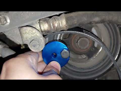 PART 6  Mazda 3 2006 AC belt installation