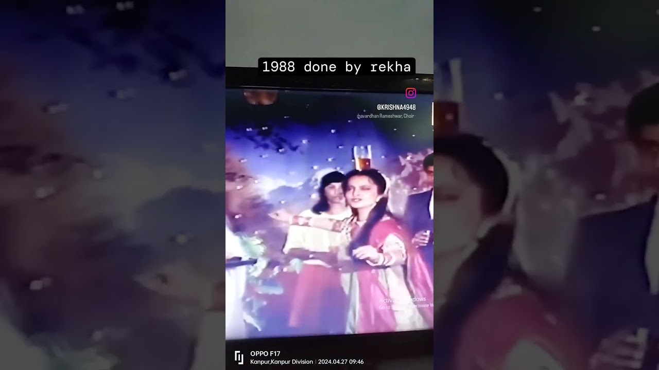 Rekha done this trend in 1988👍👍👍💫 
