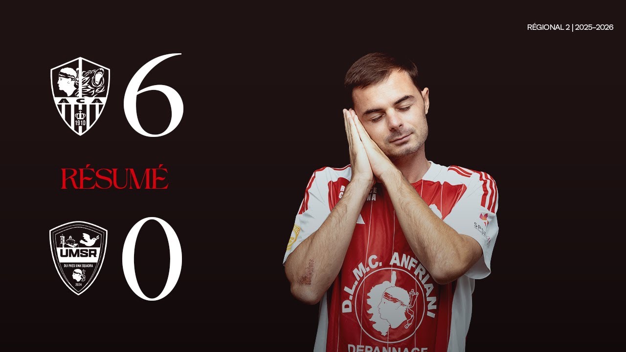 AC Ajaccio – USMR (6-0) Résumé / 2025-2026