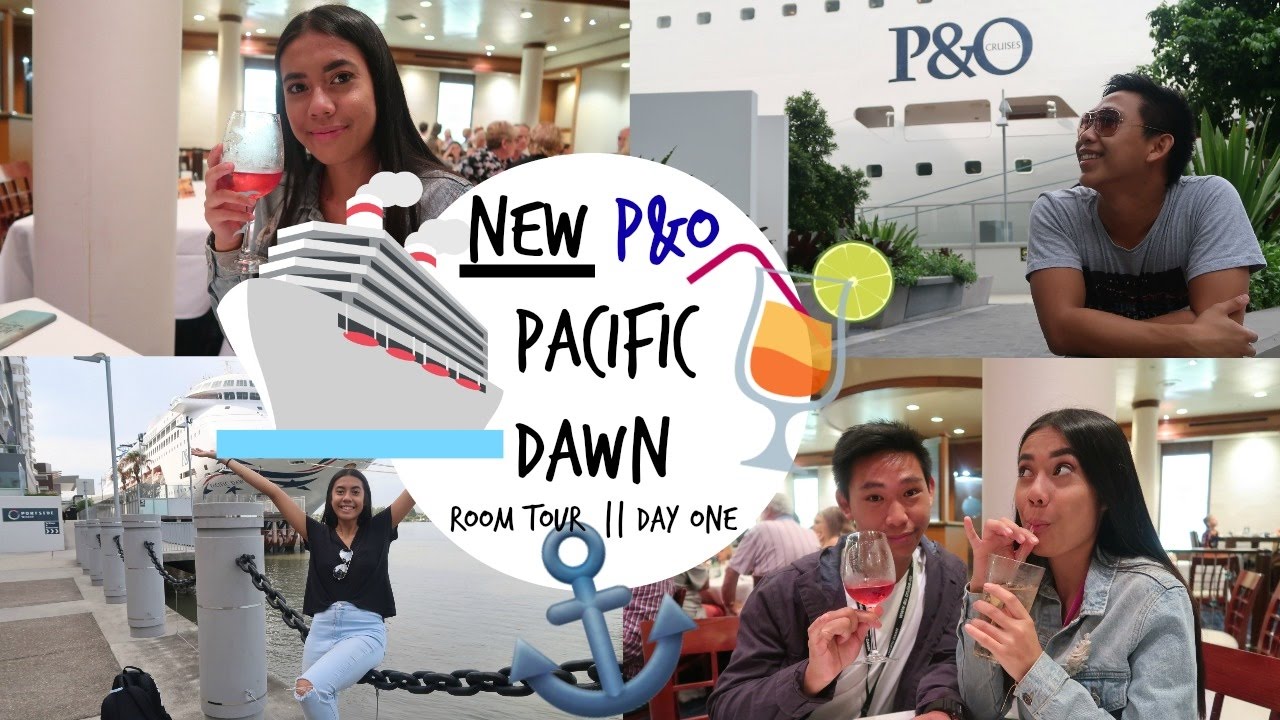 NEW P&O PACIFIC DAWN ROOM TOUR | DAY ONE