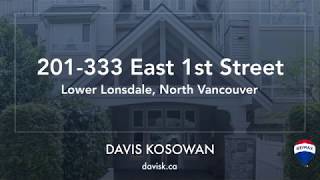 201-333 East 1st Street, North Vancouver Lower Lonsdale, North Vancouver Real Estate