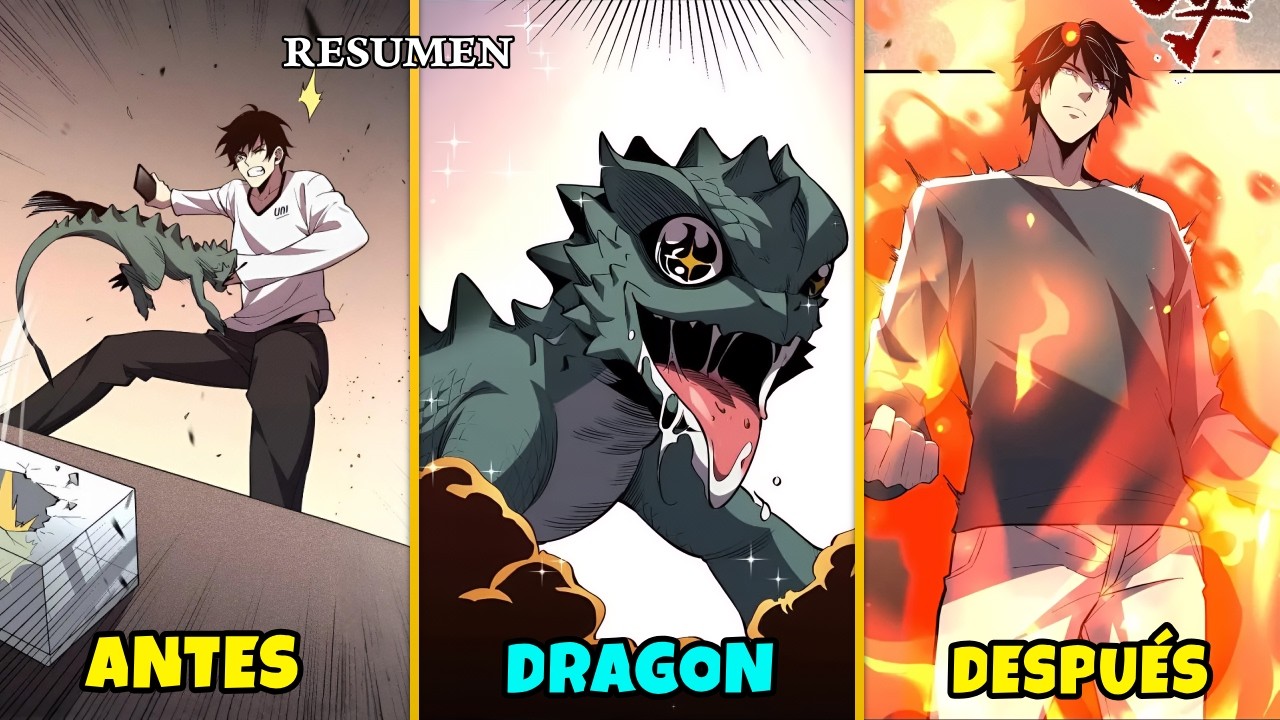 UN DRAGON LO MORDIÓ EN EL APOCALIPSIS Y CONSIGUIÓ UN SISTEMA | MANWHA RESUMEN