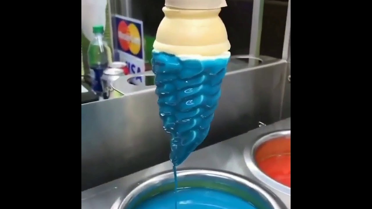 Blue Raspberry ice cream cone🥺💕