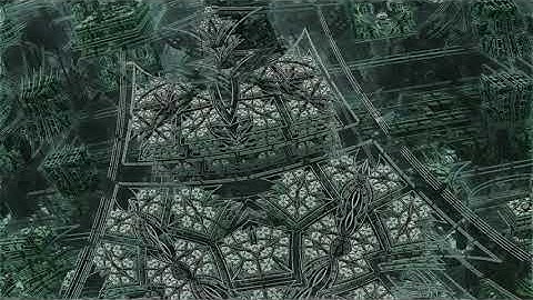 Green Mandelbulb fractal zoom in and out by RecursiveIdentity