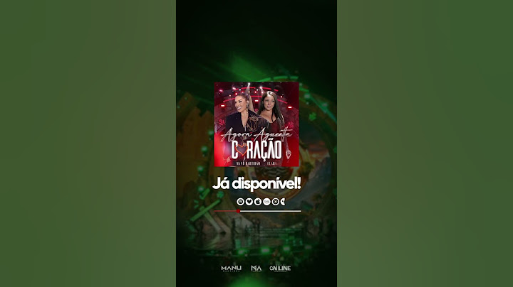 SAIU, GALERA! ▶️💥 “Agora Aguenta Coração", a canção com a minha filha Clara, já está disponível!