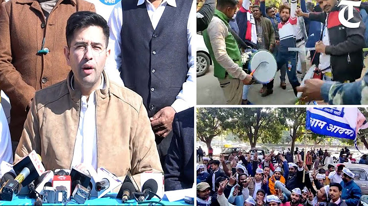 Chandigarh: People  believe in Kejriwal’s model, says Raghav Chadha as AAP leads in MC polls