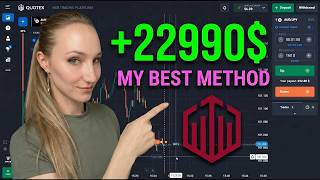 $10 TO $23000 BEST QUOTEX STRATEGY  BINARY OPTIONS TRADING STRATEGY FOR BEGINNERS