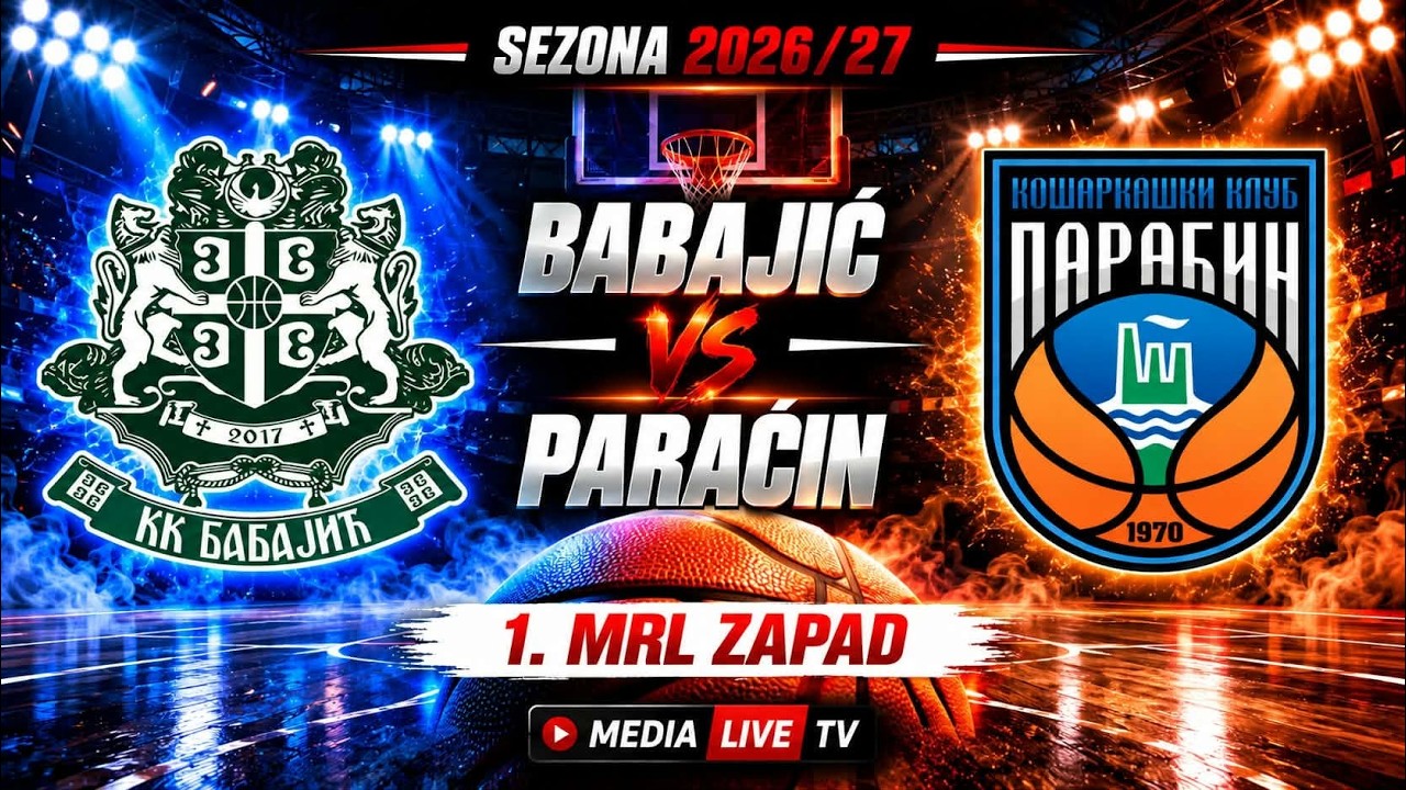 KK Babajić (Ljig) - KK Paraćin UŽIVO (18.10.2026)