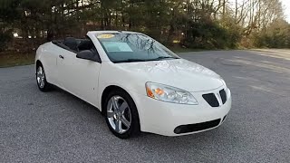 Sports Performance 2008 Pontiac G6 GT Hardtop Convertible|P10688A