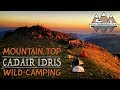 MOUNTAIN top WILD CAMPING Cadair Idris SNOWDONIA