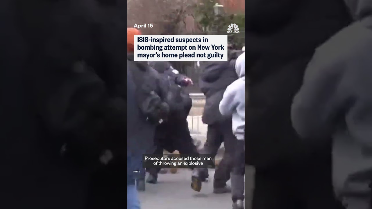 ISIS-inspired suspects in bombing attempt on New York mayor’s home plead not guilty