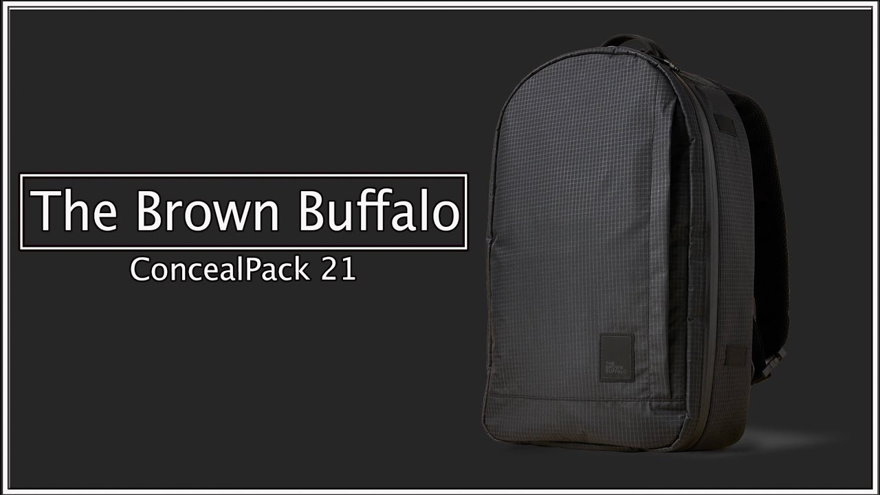 The Brown Buffalo - ConcealPack 21L in UltraGrid with
